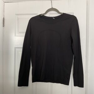Black Active Long Sleeve Shirt